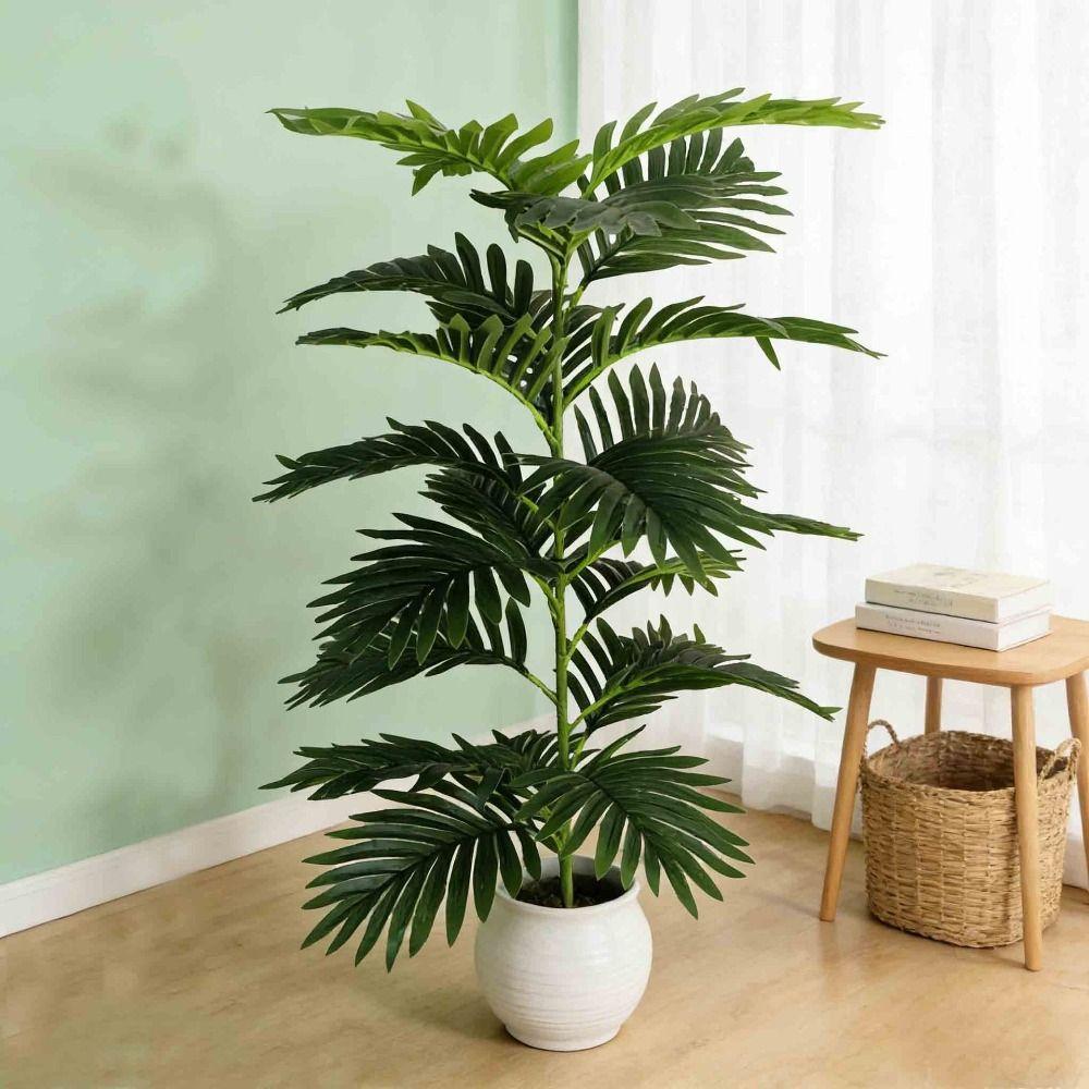 Large Size Fake Plants 23 Leaves Large Artificial Ficus Artificial Ficus Tree Cafe Decor