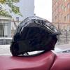Шлем для электромобиля мужской и женский шлем с открытым лицом летний с двойным зеркалом хвостовой полузакрытого типа персонализированный четырехсезонный Bluetooth для пары