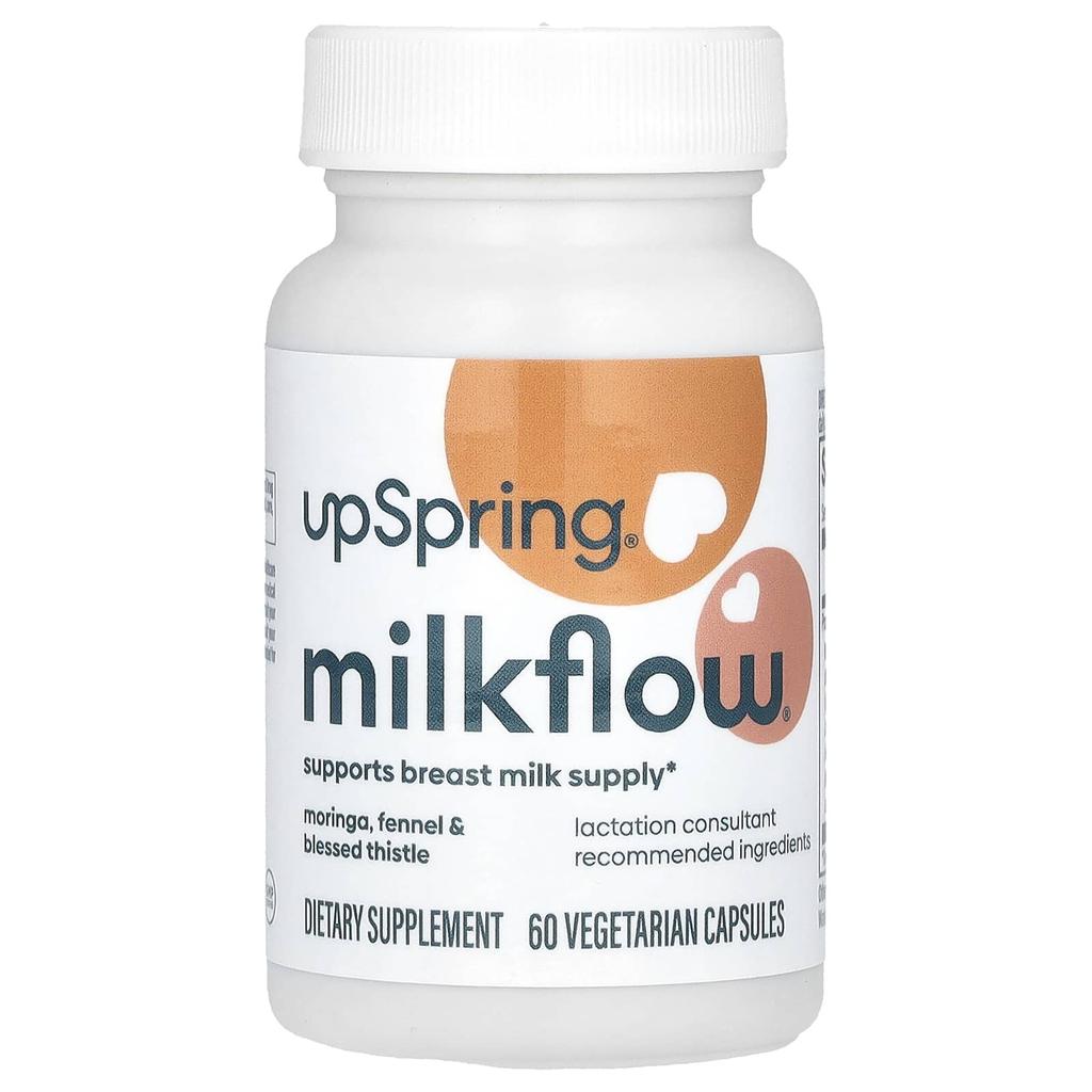 UpSpring MilkFlow, 60 вегетарианских капсул