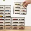 1:64 For Display Model Toy Cabinet Rack For Cars Diecast Storage Acrylic Dustproof Display Box