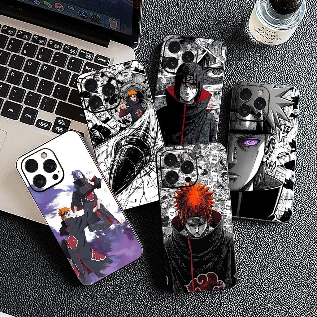 Чехол Pain Akatsuki Narutos Itachi Uchiha для Motorola Moto Edge 70 60 Fusion NEO Pro G Stylus G56 G96 G52 G04 G05 G85 G84