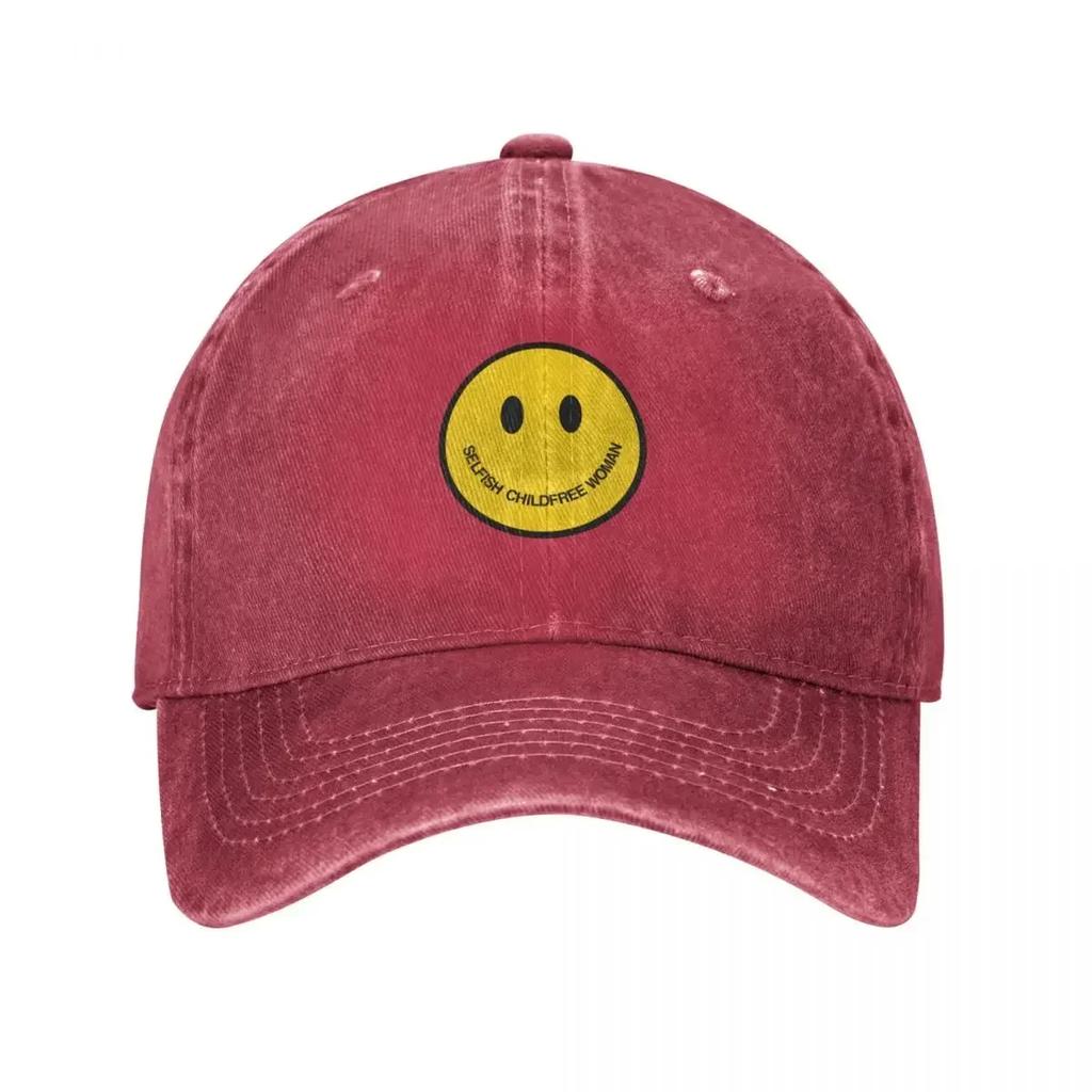 Selfish Childfree Women Baseball Cap sun hat birthday New In The Hat luxury caps Womens Beach Visor Unisexs
