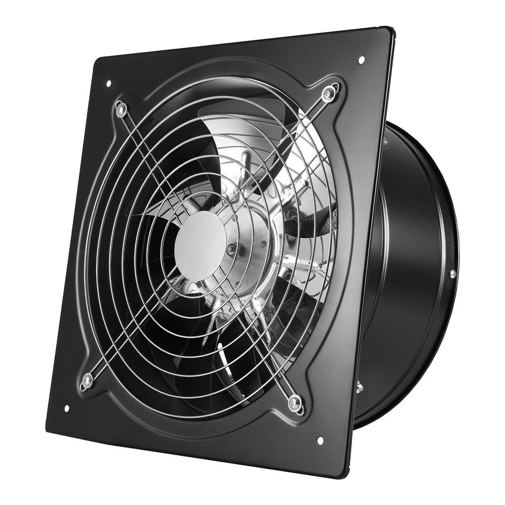 30.5 cm Exhaust Fan, 1558 CFM High Velocity Wall Mount Vent Fan with Speed Control, 70W Low Consumption, Portable Ventilation Extractor for