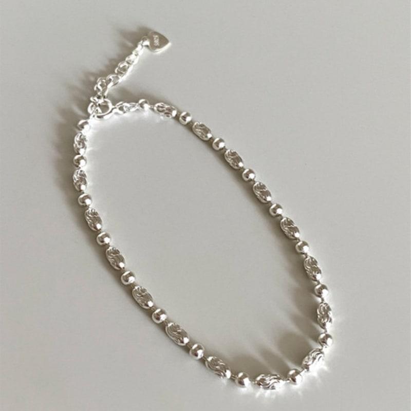 moire_ Egg ball bracelet