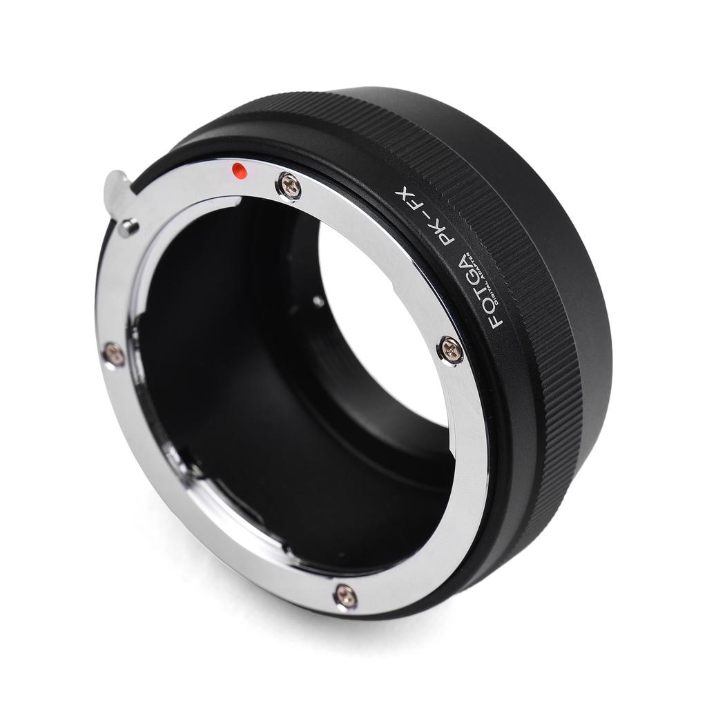 Переходное кольцо для ручного крепления объектива FOTGA из алюминиевого сплава для объектива Pentax K-Mount для Fuji