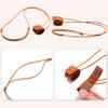 Adjustable Eyeglasses Rope Portable Microfiber Leather Neck Cord String Hanging Unisex Sunglasses Glasses Holder Retainer