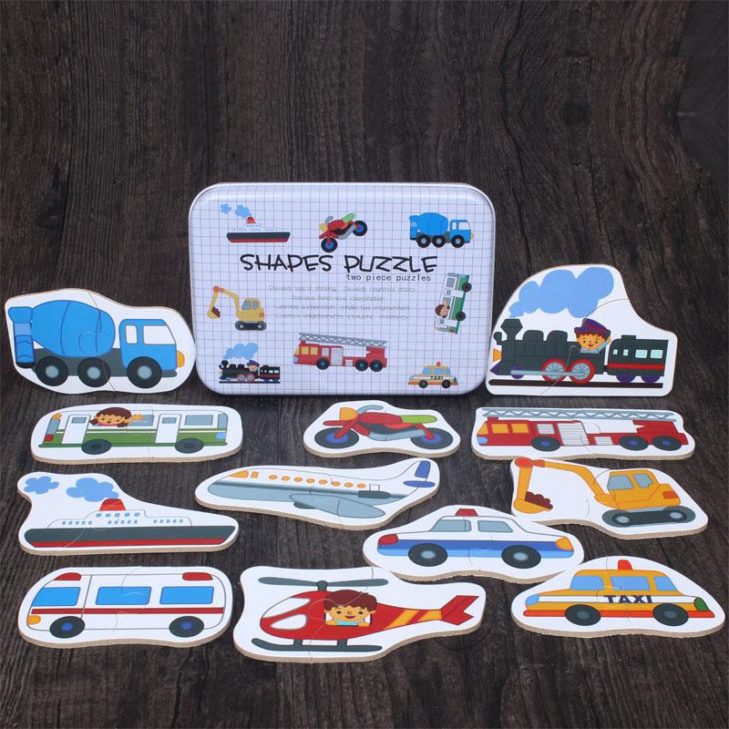 Детское раннее образование Творческие развивающие пазлы-конструкторы Интеллектуальное развитие Когнитивное просвещение Парные игрушки