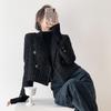 Французское элегантное пальто для женщин весна и осень новый стиль корейский стиль ниша темперамент светская львица маленькие блейзеры топ для верхней одежды