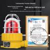 Explosion-Proof Stainless Steel Sound & Light Alarm for Gas Stations, IP66 Waterproof, Dustproof, Industrial Warning Light