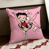 Cute BBetty BBoop Cushion Cover Reversible Soft Durable Pillow Cover Home  Car MultiScene Use for Daily Comfort