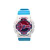 G-Shock Серия для молодежи Ограниченная серия Капитан Америка Водонепроницаемые Спортивные Кварцевые Часы Мужские Часы Белый Синий GA-110AC-7A