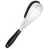 Cream Stirrer Comfortable Grip Kitchen Supplies Lightweight 2-in-1 Manual Whisk Cream Scraper Baking Tool Useful Bakeware Lightweight