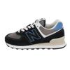New Balance Кроссовки 574 Черный/Синий Агат U574QRB Ширина D 28,0 см