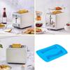 2 шт. силиконовые чехлы для тостеров. Крышка машины для хлеба. Моющаяся крышка. Чехлы для кухонной техники для тостеров на 2 ломтика. Защита от пыли. Простота в обращении.