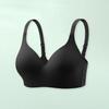 Women Bra Adjustable Shoulder Strap Push-up Anti-snagging Solid Color Full Coverage Wire-free
