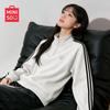 MINISO Женский пуловер-толстовка с молнией на полпути
