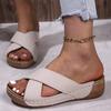 Fashion Summer Sandals Women Shoes Casual Shoes Woman Slip On Ladies Shoes Wedge Sandals For Women Soft Woman Slippers Women's Sandals