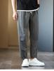 Elastic waistband drawstring mountain workwear, paratrooper pants, tapered outdoor men's casual pants