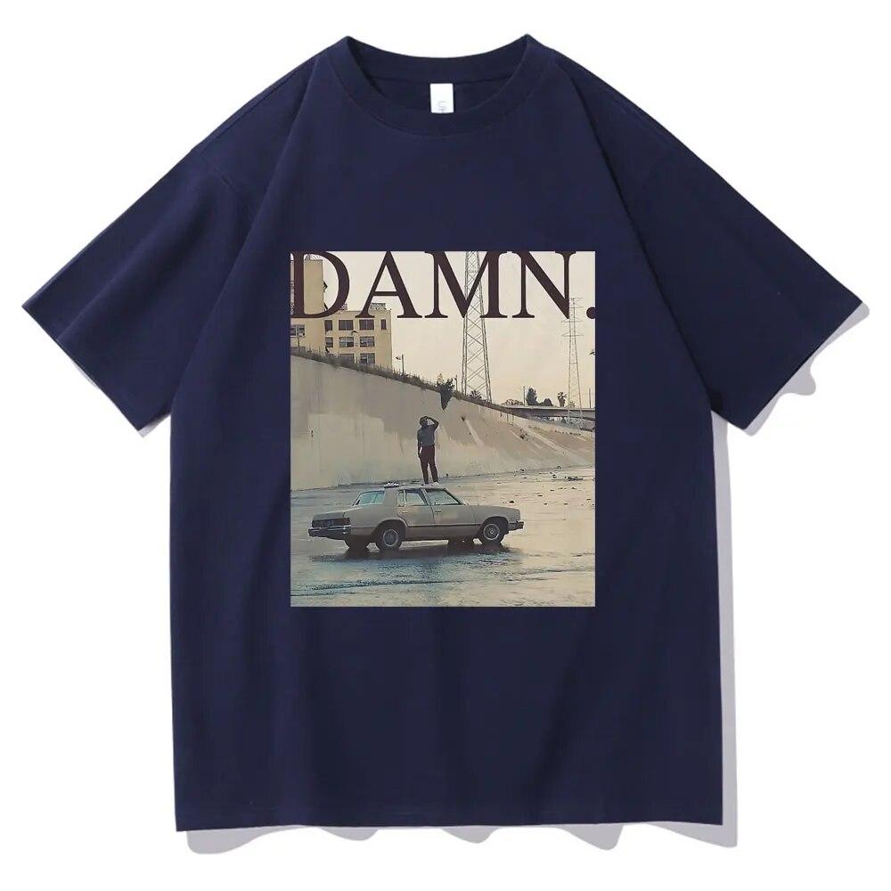 Футболки с рэпером Kendrick Lamar Damn Mr Morale и The Big Steppers Album Ретро футболка унисекс, женские хлопковые футболки большого размера, уличная одежда