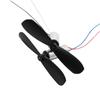 1 Set 716 7*16Mm Micro Diy Helicopter Coreless Dc Motor With Propeller Great Torque High Speed Motor Dc3.7-4.5V