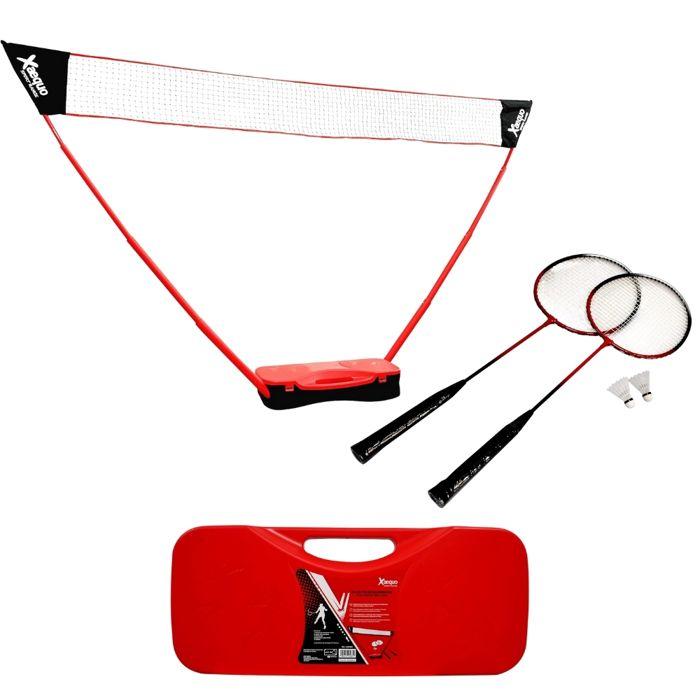 Set de Badminton - FERRY JOUETS - Complet 2 Joueurs - Malette de Transport - Filet 3M - Raquettes Métal