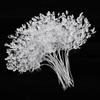 For Home Acrylic Water Drop Craft Decoration Crystal Bud Branches Crystal Flower Artificial Bouquet