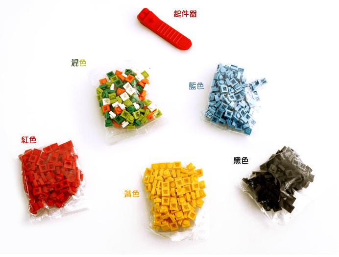 Портативный герметичный ланч-бокс, цветные строительные блоки, сращивание, детский студенческий ланч-бокс, красочная коробка для пикника, фруктового салата, бенто