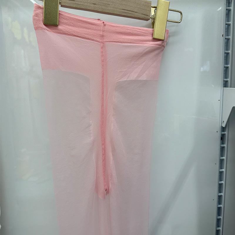 0D Ультратонкие женские черные чулки: Весна/Лето Анти-зацепки, Без ластовицы, Мятные колготки Мамбо