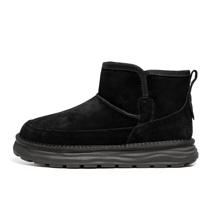 3273 хаки зимние ботинки толстая подошва увеличивающие рост плюшевый хлопок уличные ботинки Мартина мужские хлопковые туфли