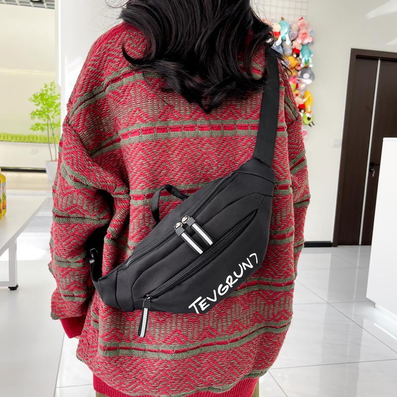 Унисекс поясная сумка модная сумка через плечо креативная нагрудная сумка с надписью японская повседневная сумка-мессенджер