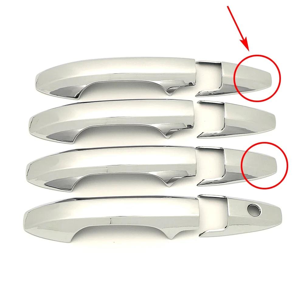 Для Honda Accord 7 Gen 2003-2007 углеродное волокно цветные внешние детали хромированная крышка дверной ручки декоративная отделка защитная наклейка