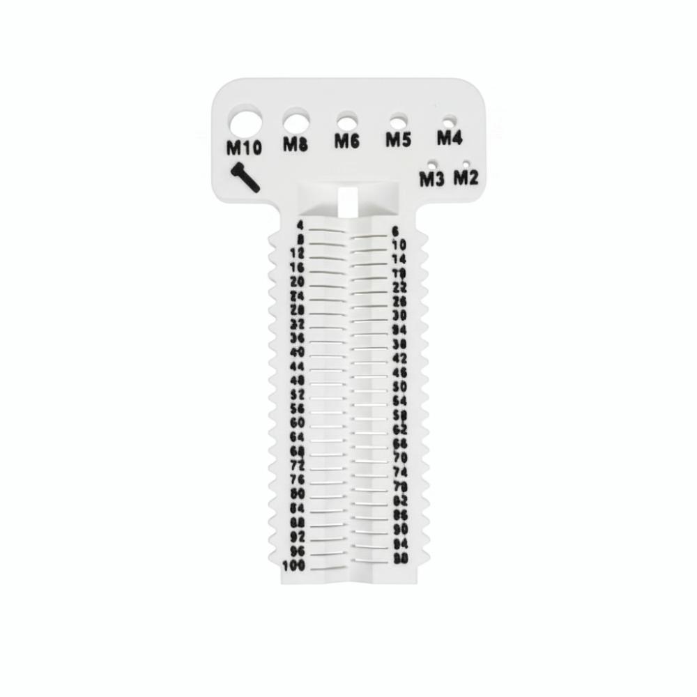 T-Square Woodworking Scriber M2-M10 Architect Ruler Wire Screw Measuring Tool for Carpenter Work