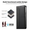 Stitched Line Magnetic RFID Vegan Leather Phone Case, Card Slots Wallet Shockproof Protective Flip Cover For Samsung Galaxy A06 / A07 4G / 5G