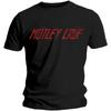 Motley Crue Logo Tommy Lee Nikki Sixx Mick Mars Официальная футболка Мужская футболка унисекс