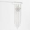 Flower Tie Collar Needle Pearl Multi-layer Chains Pin Tighten Waist Clip Long Tassel Brooch  Women