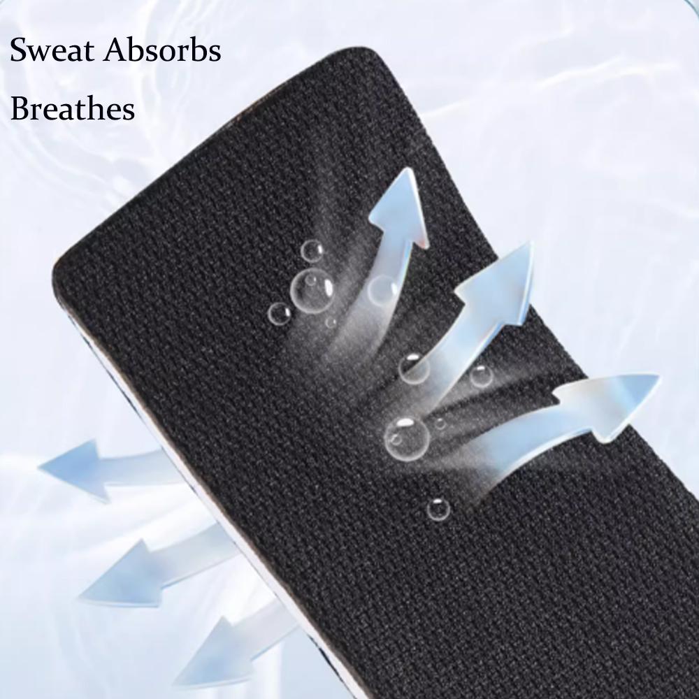 2-5 см стельки из пены с эффектом памяти для обуви для мужчин Шаблоны для увеличения роста Дышащие впитывающие пот стельки для ног Аксессуары для бега