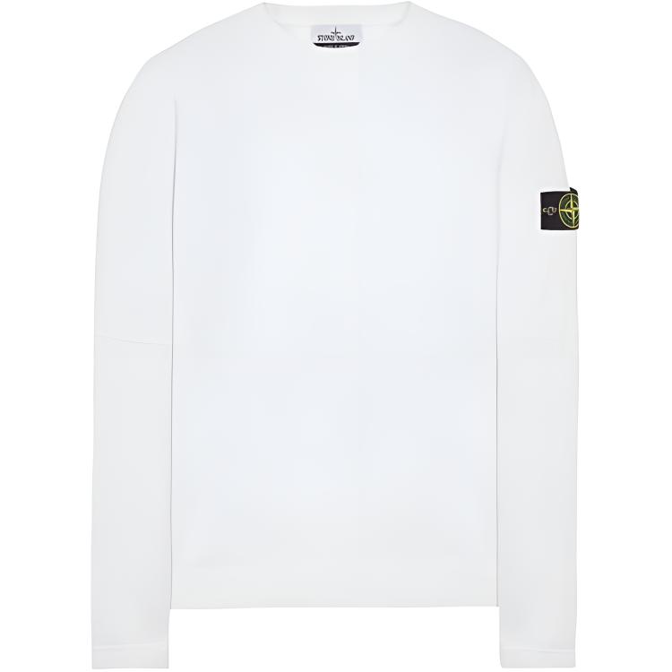 STONE ISLAND Sweatshirt Men's White 771562020-V0001