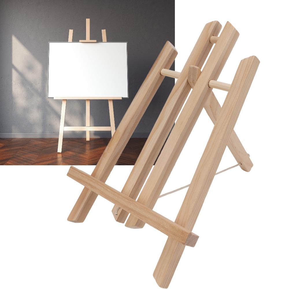 30cm Wood Desk Easel Small Easel Solid Bearing Capacity Painting Stand Sign Display