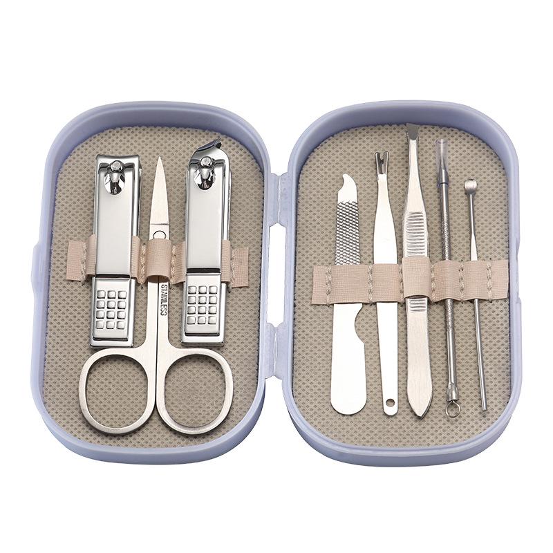 Nail Clipper Set: Manicure Kit with Scissors, Ear Spoon, and Dead Skin Remover