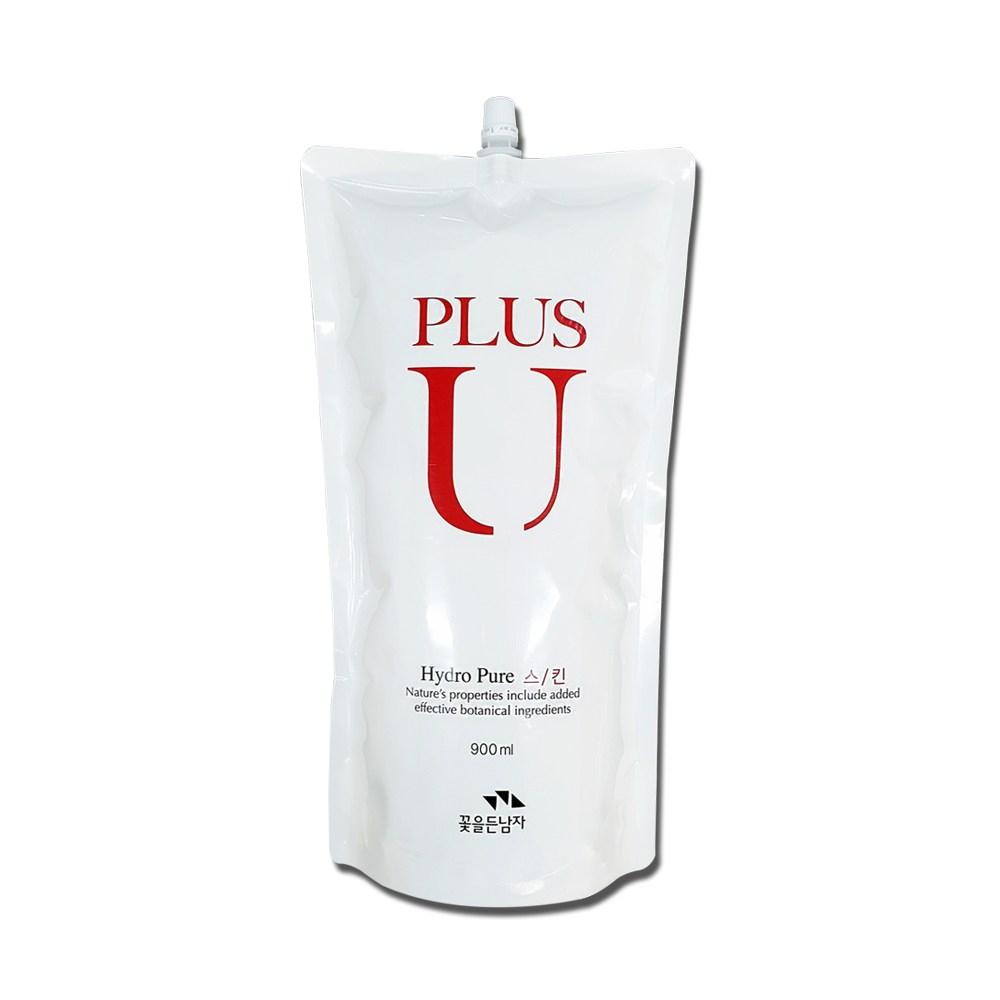 Plus U Женская кожа + лосьон Refill 900 мл Заполняемый косметический набор (8 шт.), 8 шт.