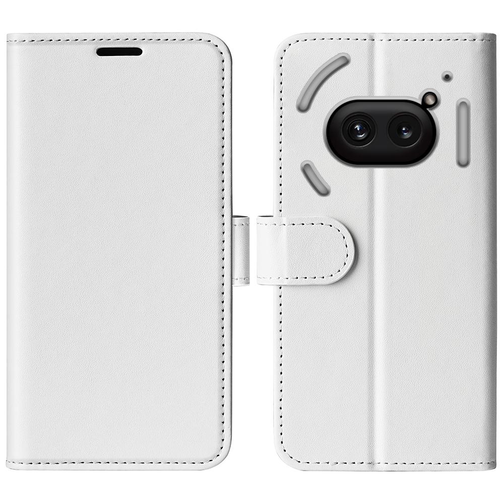 For Nothing Phone (2a) Plus/Phone (2a) Case Crazy Horse Texture PU Leather+TPU Flip Phone Cover