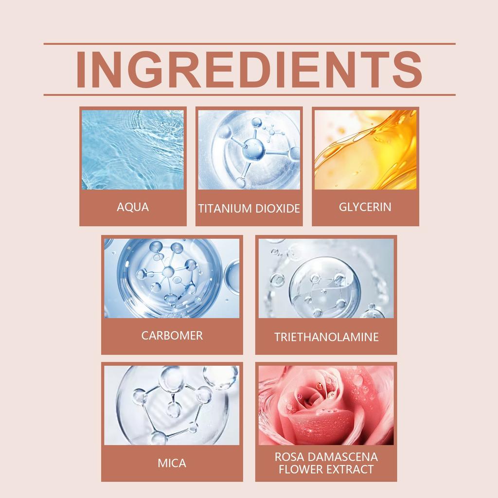 Солнцезащитный гель для тела, легкий солнцезащитный гель-блеск, освежающий и увлажняющий, уменьшает выработку меланина, 100 г(1шт)