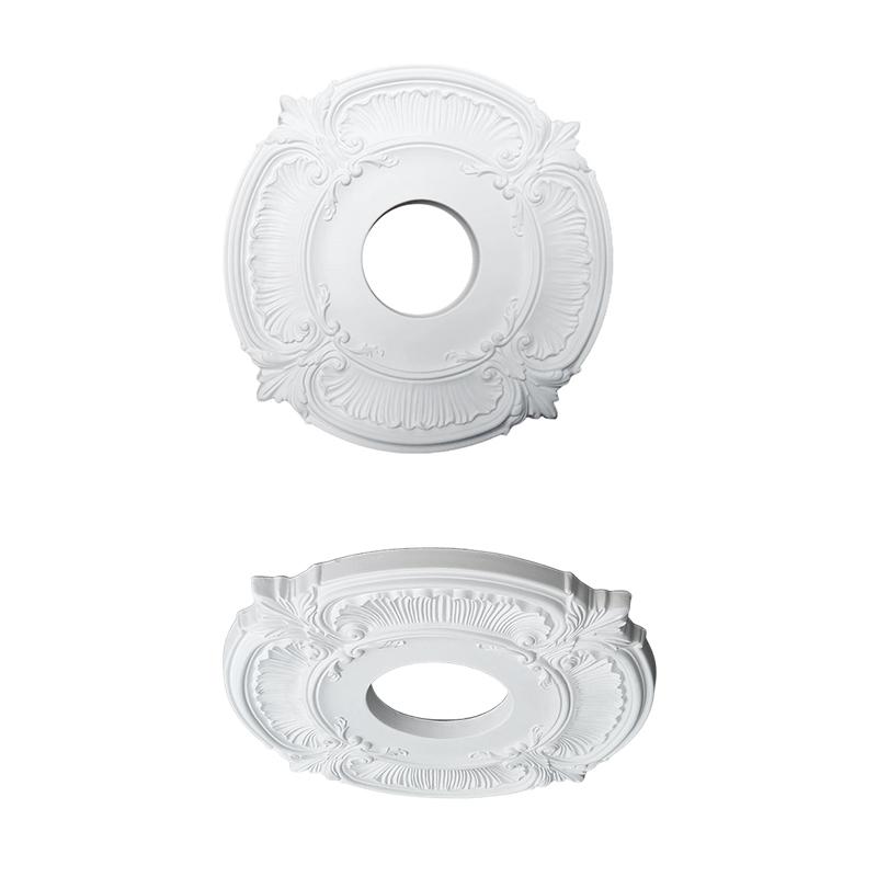 1шт декоративный потолочный вентилятор медальон круглая ПУ световая панель для светильников потолочные вентиляторы люстры 30см