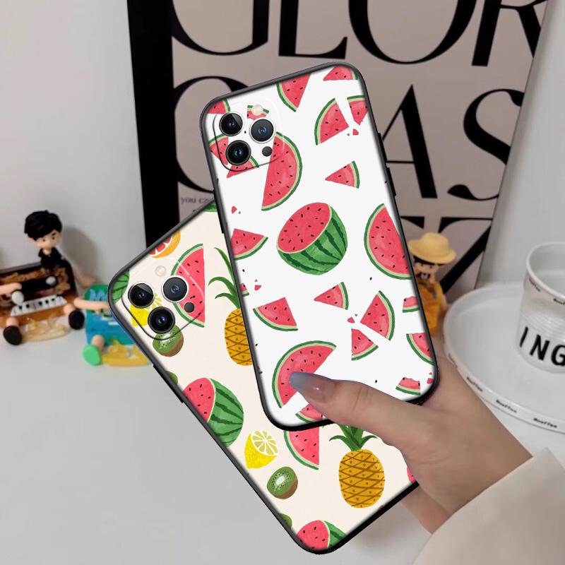 BH12 Cartoon Fruit Watermelon Shell Phone Case for Xiaomi Poco C40 C50 C51 C55 C65 C71 C75 F3 F5 F6 F7 M2 M3 Pro Ultra