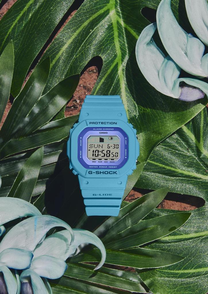 Часы Casio G-Shock G-LIDE среднего размера GLX-S5610-2JF, Изготовлены из экологически чистых материалов, Женские, Синие, Подлинный японский продукт