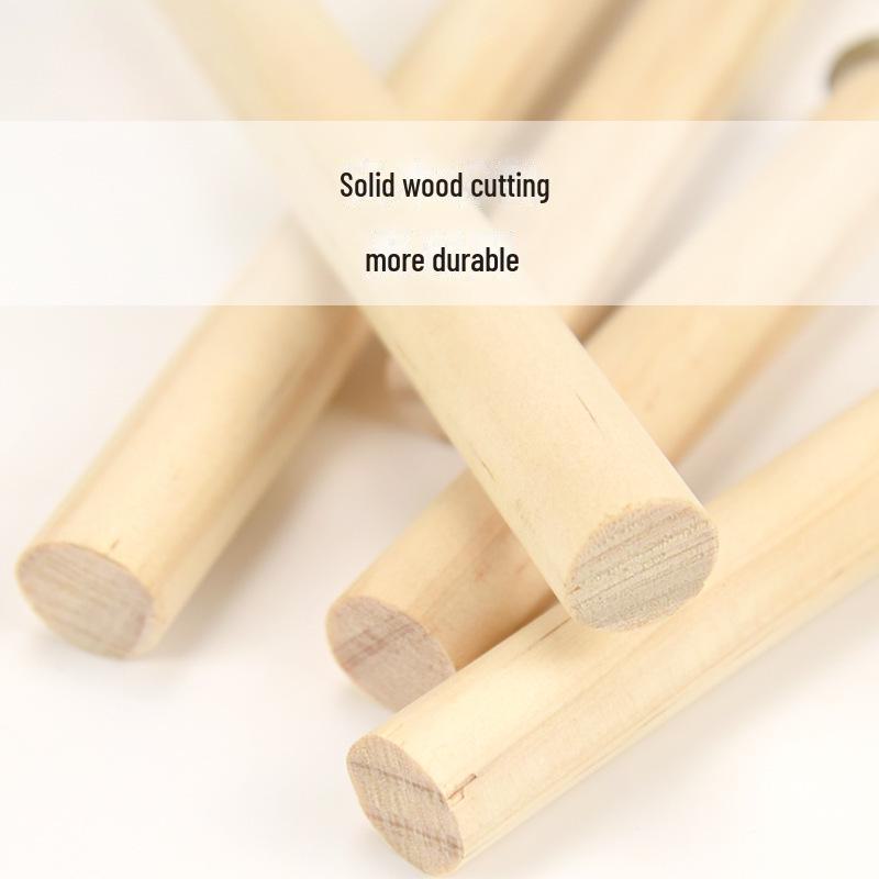 Подставка для птиц из цельного дерева с винтами - Платформа для скворцов, майн и попугаев в клетках