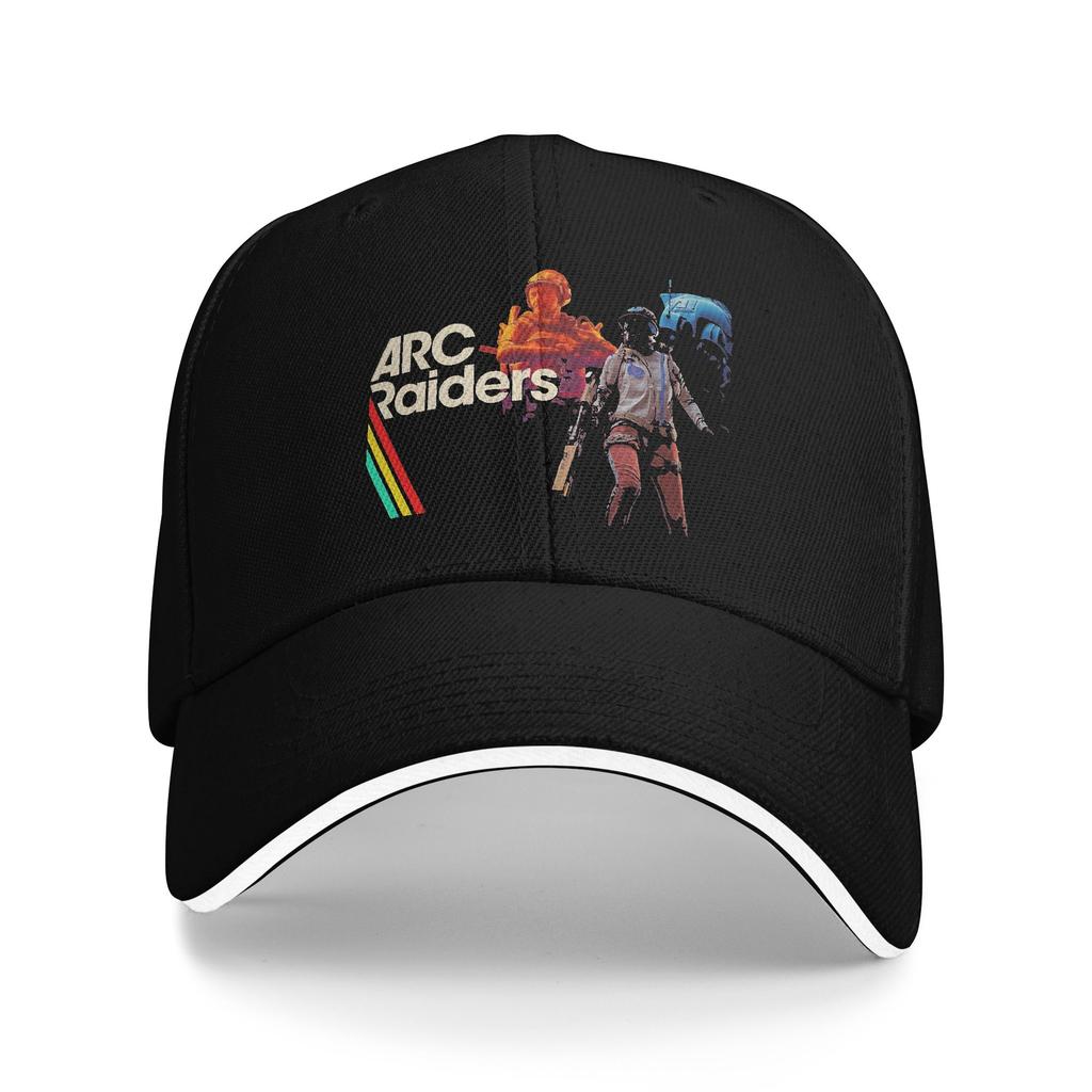 2025 Arc Raiders Логотип Бейсболка Хип-хоп Стрелялка Сэндвич-кепки Мужчины Женщины Регулируемая Солнцезащитная Шляпа Подарок для Путешествий
