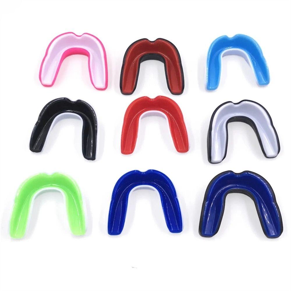 Боевые тренировочные спортивные капы для зубов боксерские спортивные протекторы для зубов боксерские капы для взрослых и детей