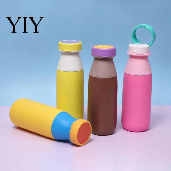 Portable Cold And Hot Flask Dual Drinking Insulated Cup, with Straw Direct Sip Lid, Water Jug for Office Durable Stainless Steel Vacuum Travel