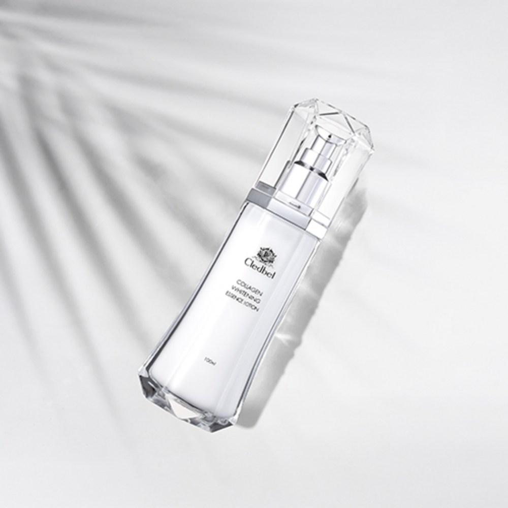 CLEDBEL Набор из 3-х наборов: тоник для отбеливания кожи с коллагеном + лосьон-эссенция + сыворотка + крем